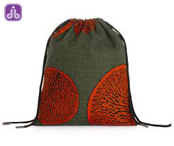 Ankara / Ethnic Design Drawstring bag