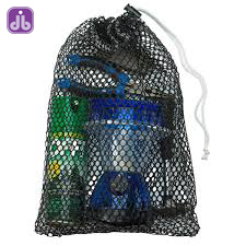 Mesh material Drawstring bag